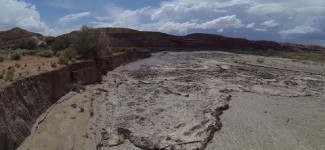 Extraordinary Flash Flood Drone Footage, Southern UT HD