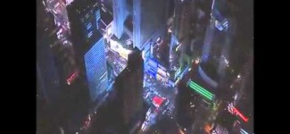 Times Square New York New Year 2016 by Drone