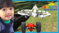 Parrot Mini Drone Airborne Mars and Max Jumping Race Drone Kids Video Ryan ToysReview