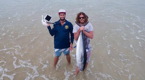 Drone Fishing For Tuna