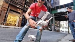 NEVER fly a Drone in a NYC Alley