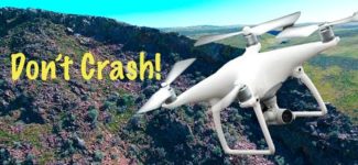 Drone vs Cliff. dji Phantom 4 Object Avoidance Saves Drone From Major Crash!